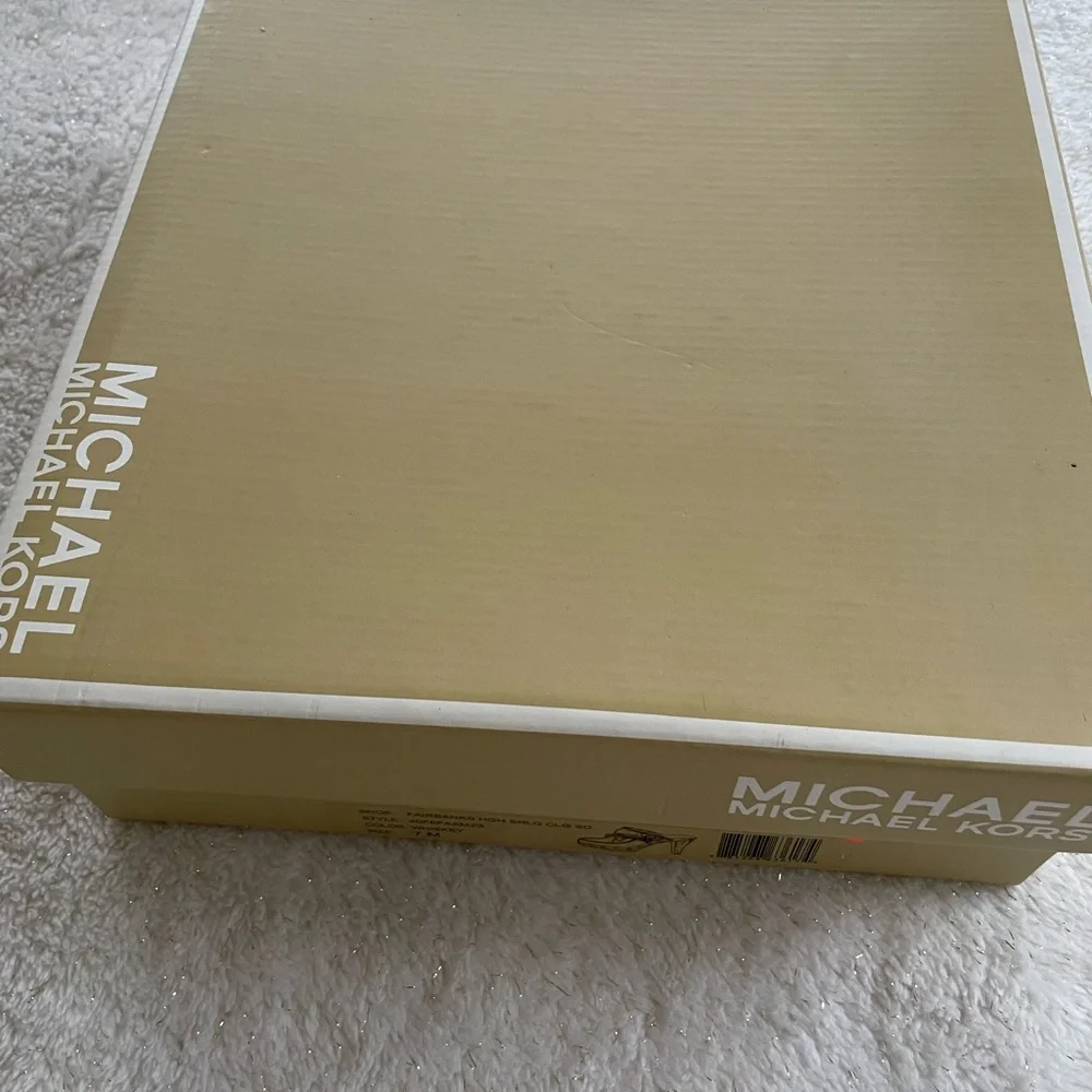 Michael Kors Tobacco suede high heeled clogs. Brand new! - Picture 5 of 6